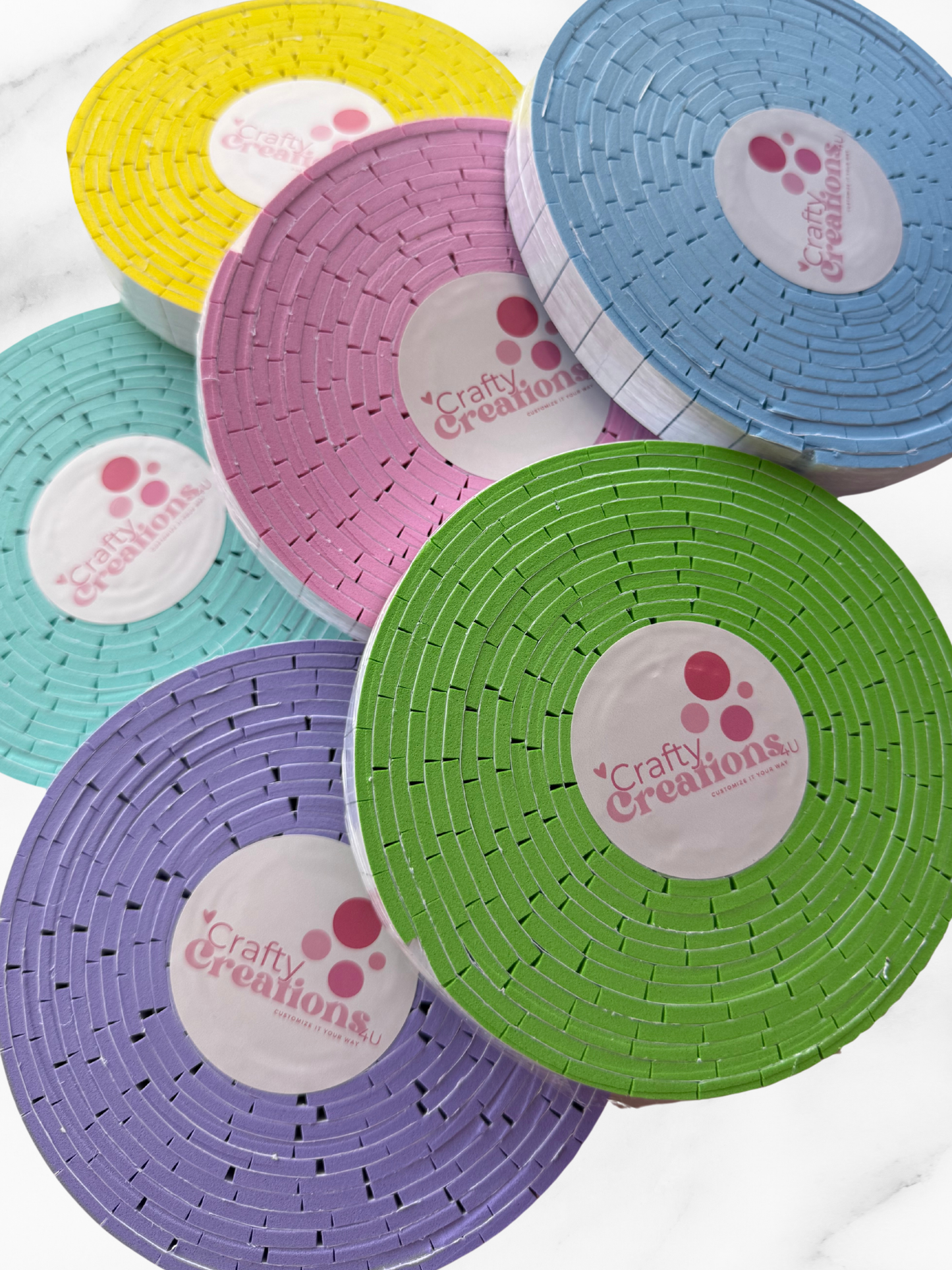 Pastel Foam Tape (3mm) Bundle