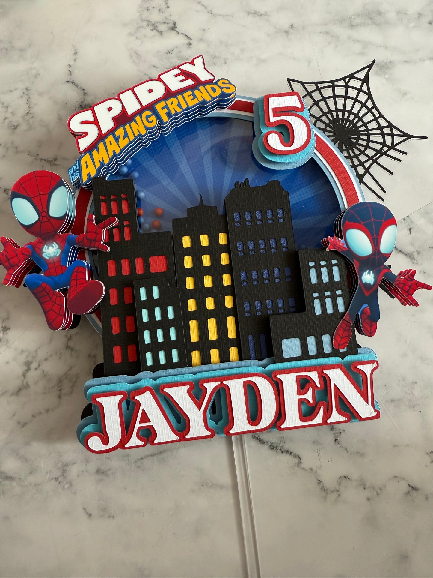 Spidey Caketopper
