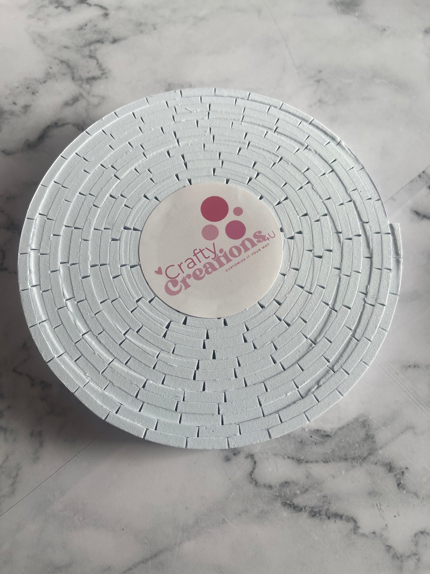 Double Side Foam Tape (3mm) White