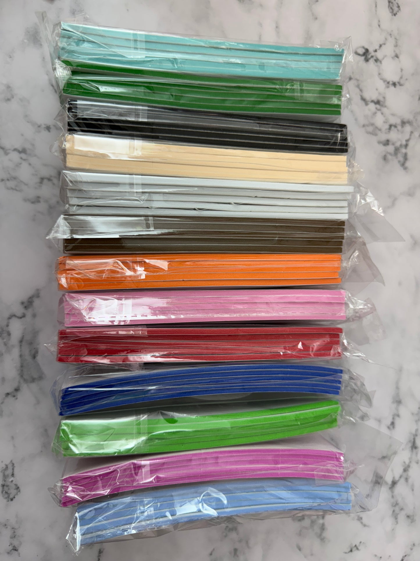 Double-Side Skinny Foam Strips Tape (set of 5 sheets)