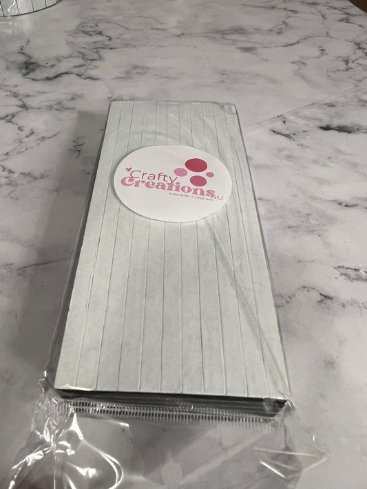 Double-Side Tall Foam Strips Tape (set of 5 sheets)