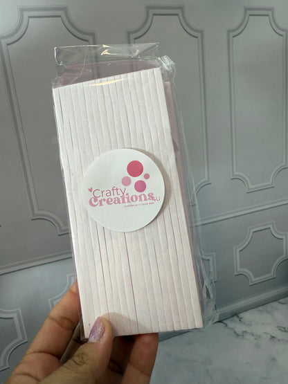 Double-Side Tall Skinny Foam Strips Tape (set of 5 sheets)