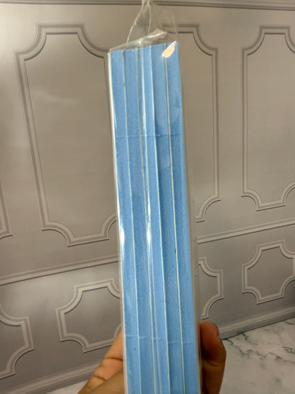 Double-Side Tall Skinny Foam Strips Tape (set of 5 sheets)