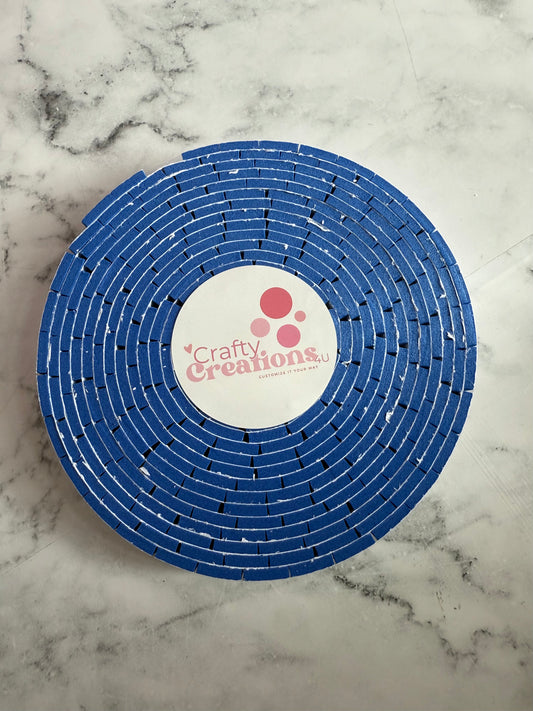 Double Side Foam Tape (3mm) Blue