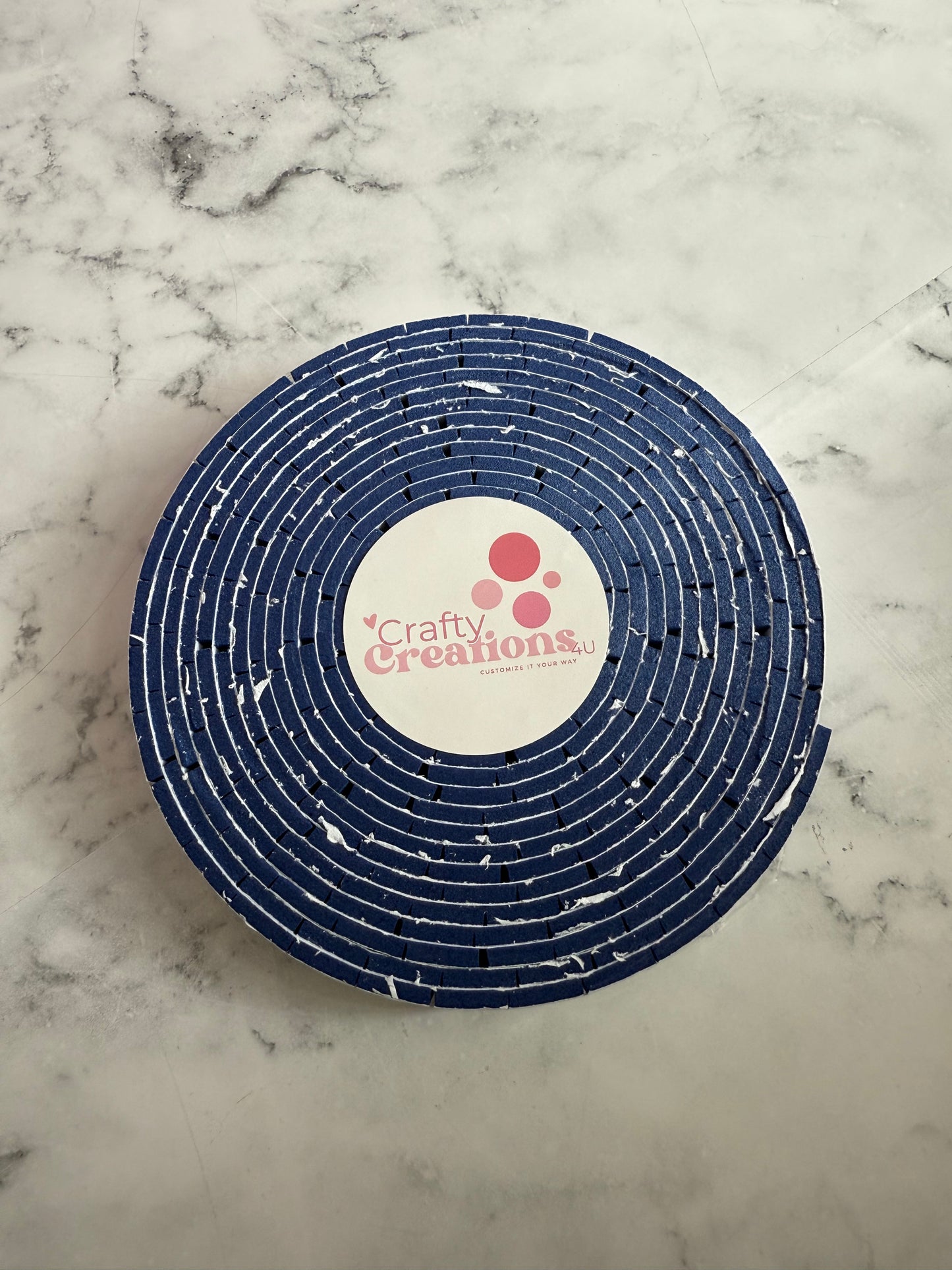 Double Side Foam Tape (3mm) Navy