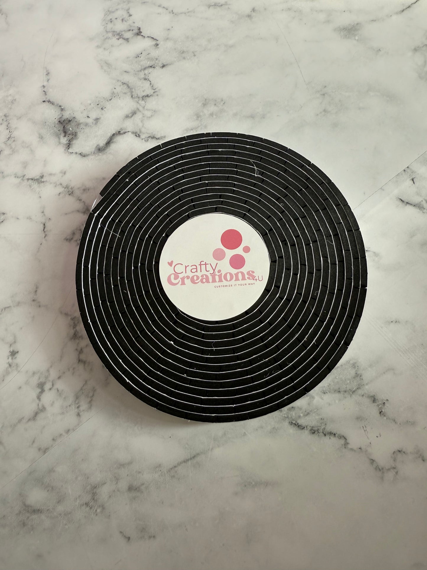 Double Side Foam Tape (3mm) Black