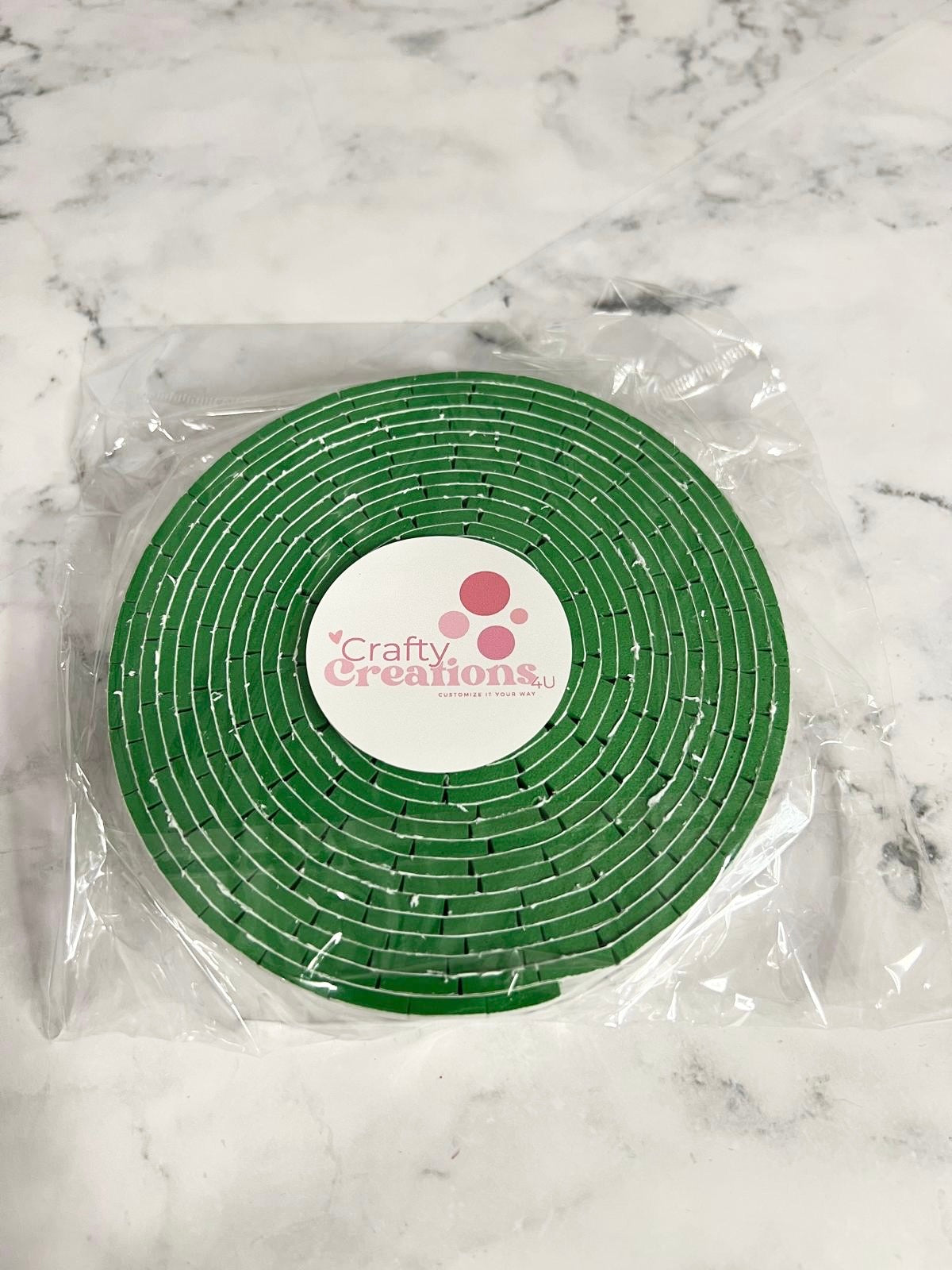 Double Side Foam Tape (3mm) Green