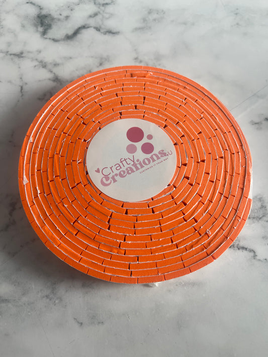 Double Side Foam Tape (3mm) Orange