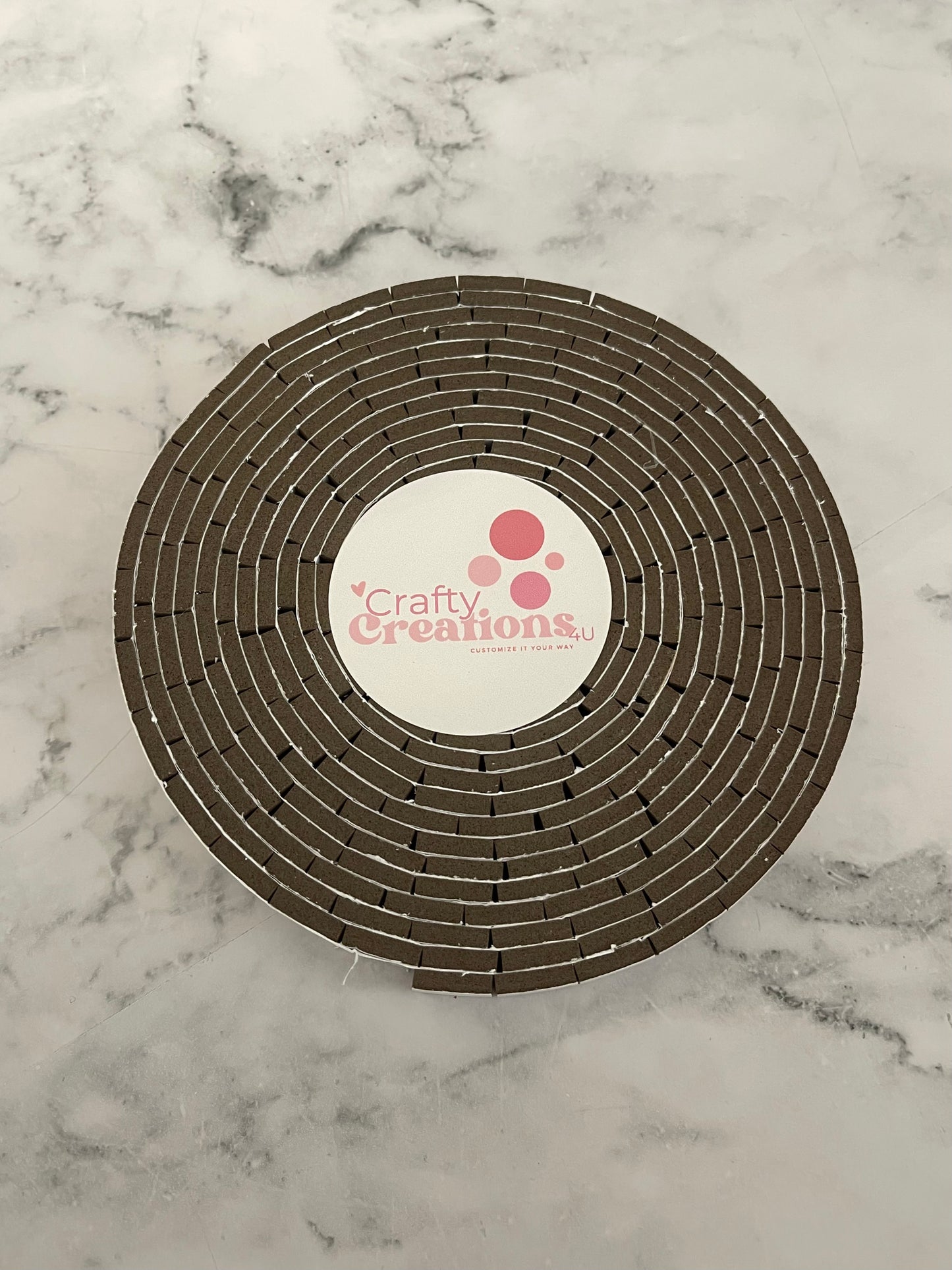 Double Side Foam Tape (3mm) Brown